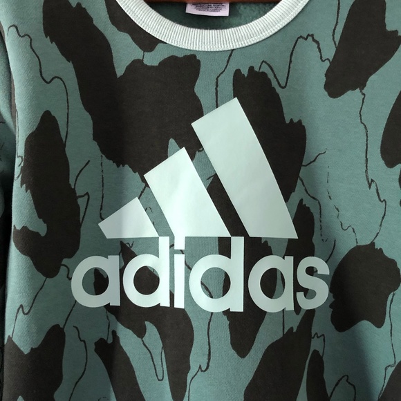 Adidas Zoe Zaldana Multisport Women's Crew Sweatshirt Size S - Picture 2 of 7